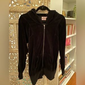 VINTAGE JUICY velour zip up (long)